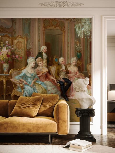 European Palace Renaissance Wallpaper Mural