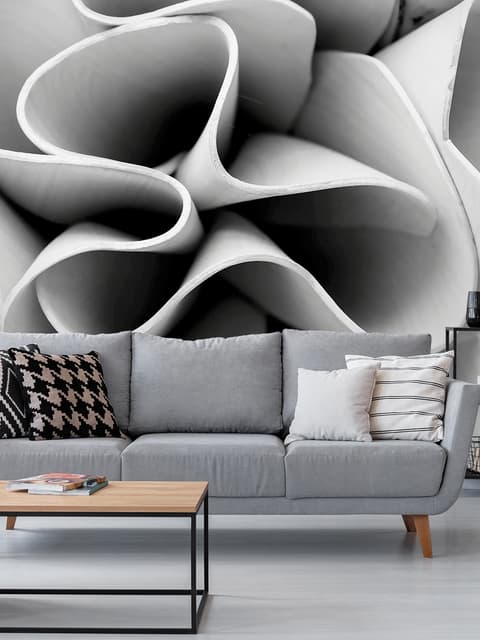 Abstract 3D Look Architecture Wallpaper Mural