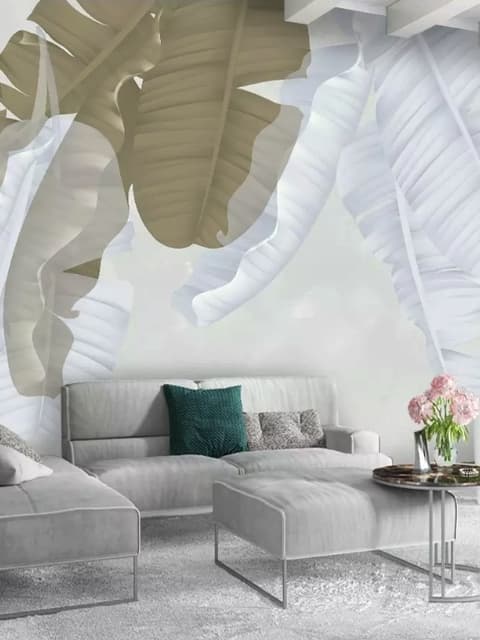 Banana Leaf Wallpaper Mural