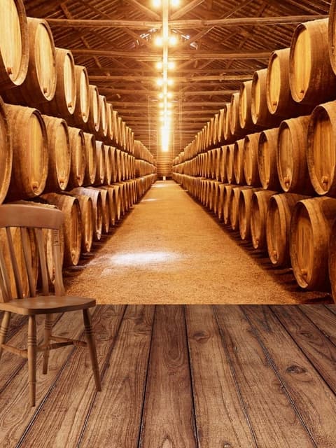 Beer Keg Wine Barrel Wallpaper Mural