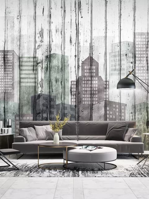 Cityscape Wallpaper Mural