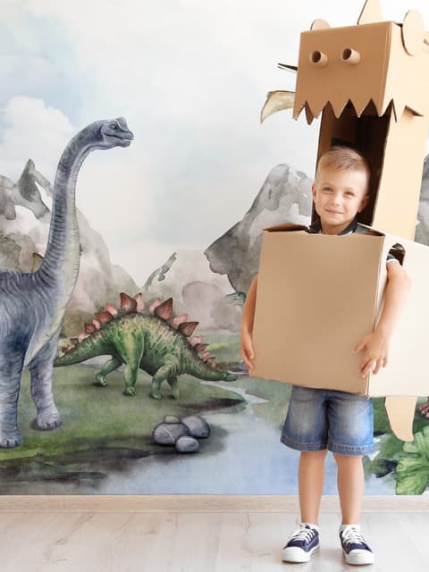 Kids Softs Dinosaur Jurassic World Wallpaper Mural