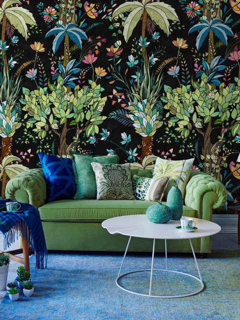 Vintage Big Tree Forest Wallpaper Mural