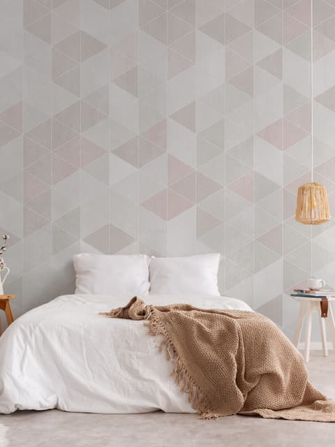 Papier Peint Panoramique Design Géométrique Pastel Style Scandinave - STYLE 2