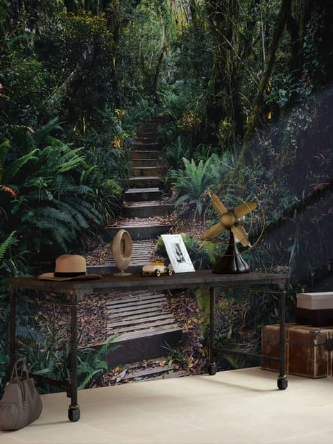 Papier peint panoramique de la jungle