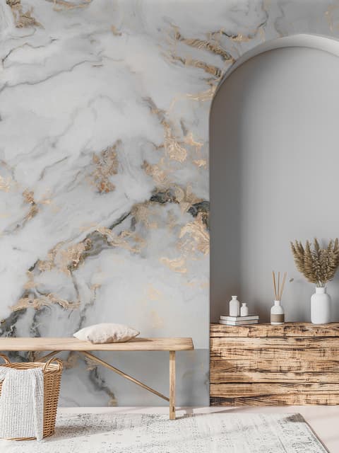 Abstract Marble Wallpaper Mural