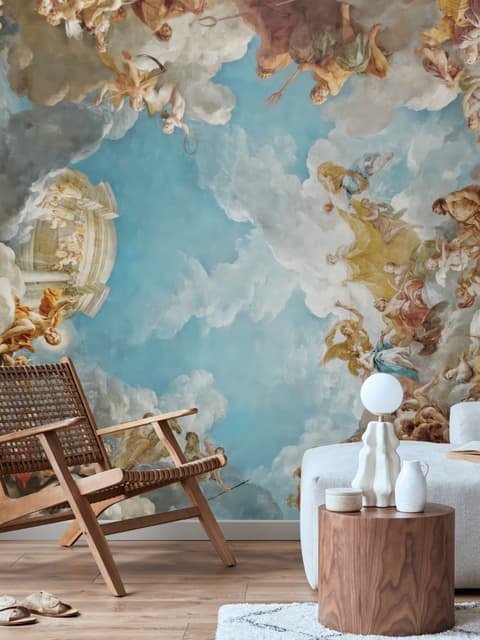 Medieval Renaissance Art Wallpaper Mural