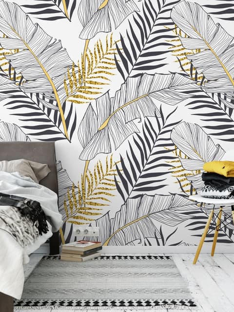 Tropical Leaf Wallpaper Mural