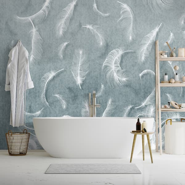 Laundry Room Wallpaper
