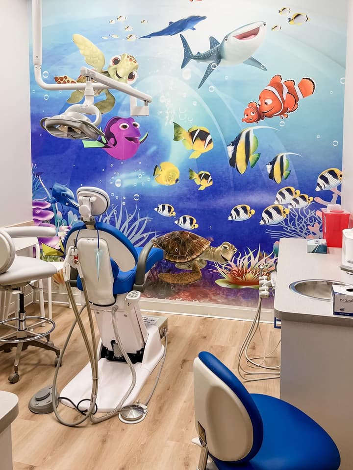 Cartoon Undersea Wallpaper Mural