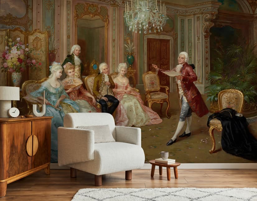 European Palace Renaissance Wallpaper Mural