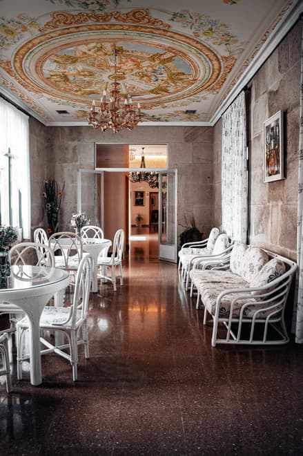 Ceiling Sculpture Angel Greek Wallpaper Mural
