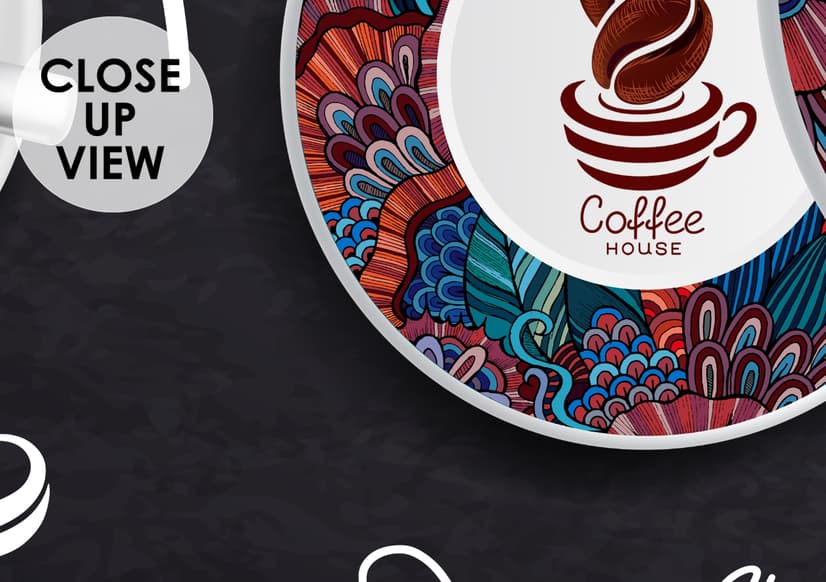 Vintage Coffee Wallpaper Mural