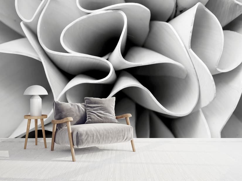 Abstract 3D Look Architecture Wallpaper Mural