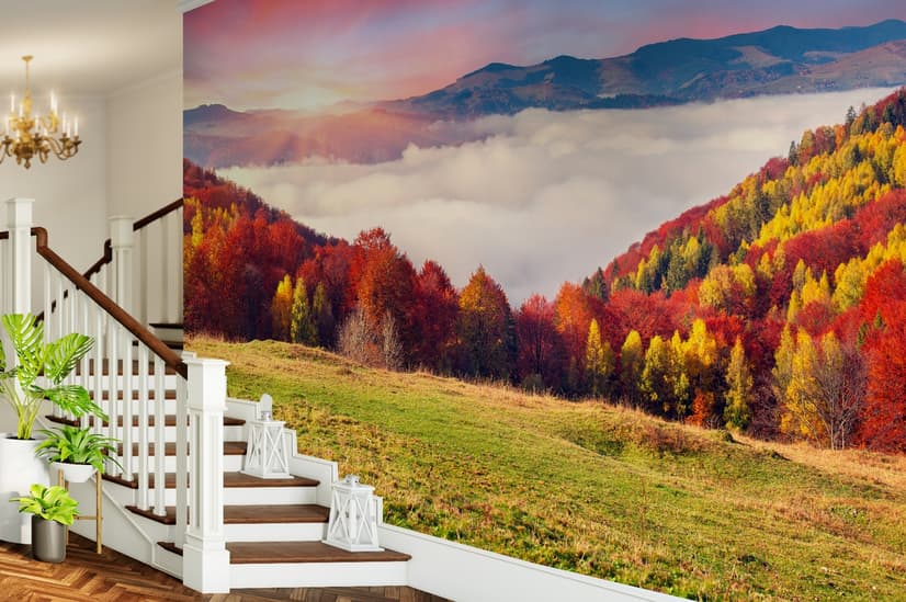 Colorful Nature Autumn Wallpaper Mural