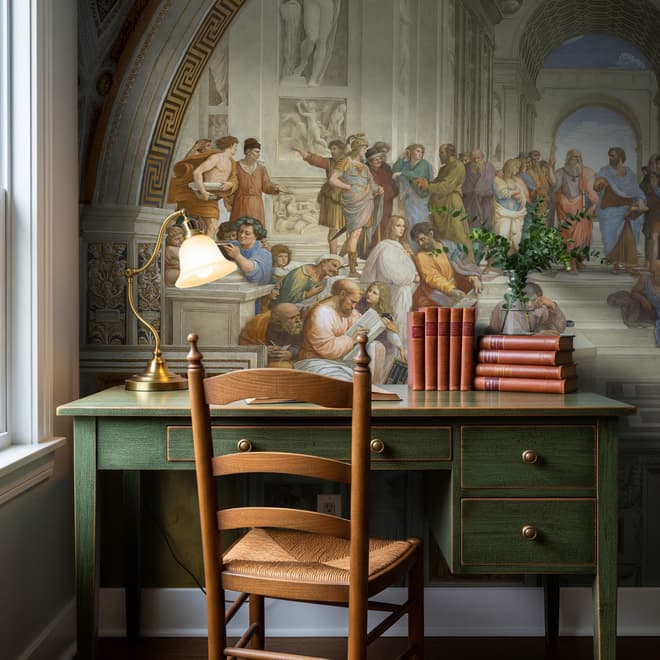 Papier peint panoramique renaissance européenne