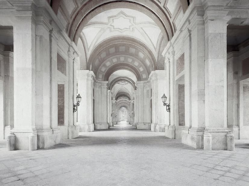 Byzantine Corridor Wallpaper Mural