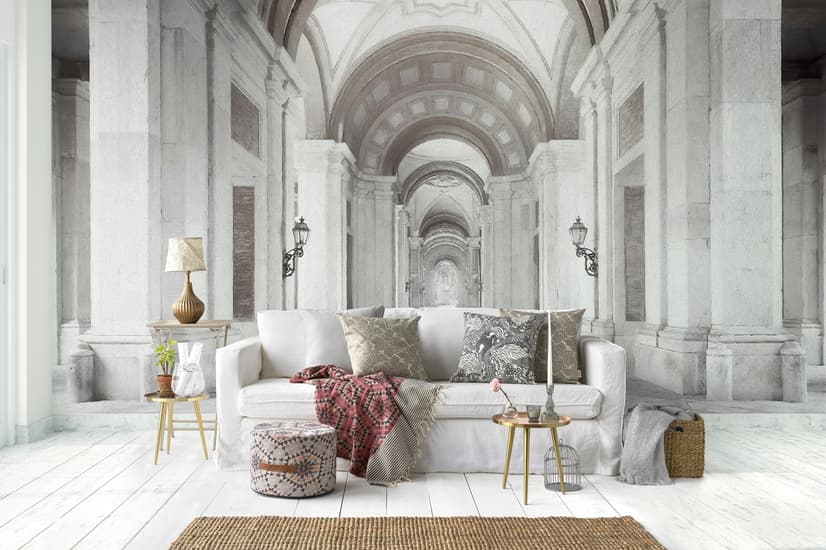 Byzantine Corridor Wallpaper Mural