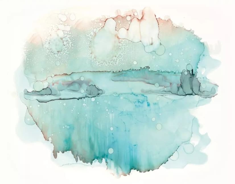 Abstract Splash Art Wallpaper Mural