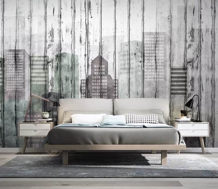 Cityscape Wallpaper Mural