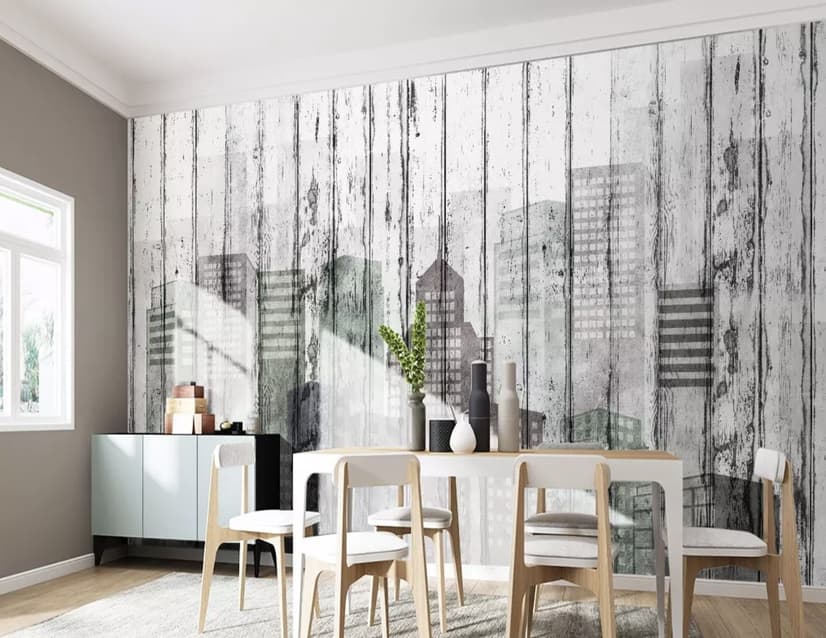 Cityscape Wallpaper Mural