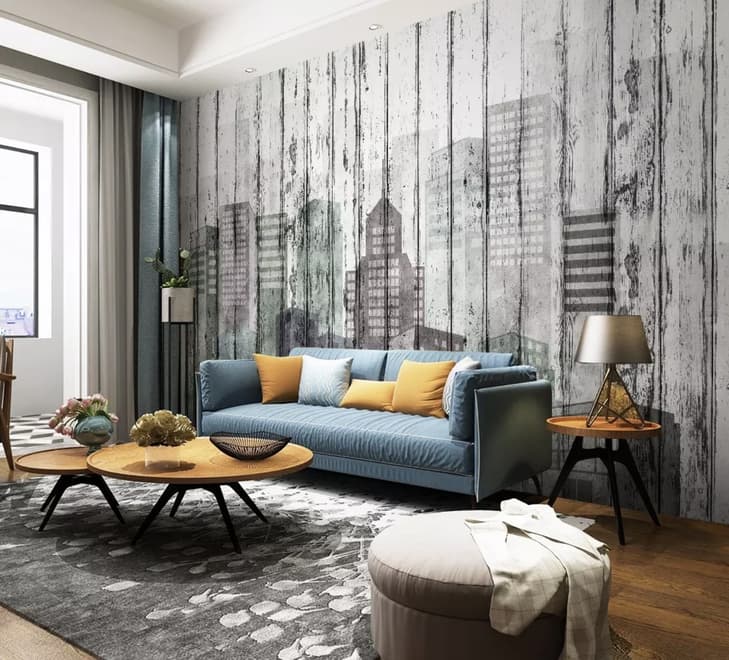 Cityscape Wallpaper Mural