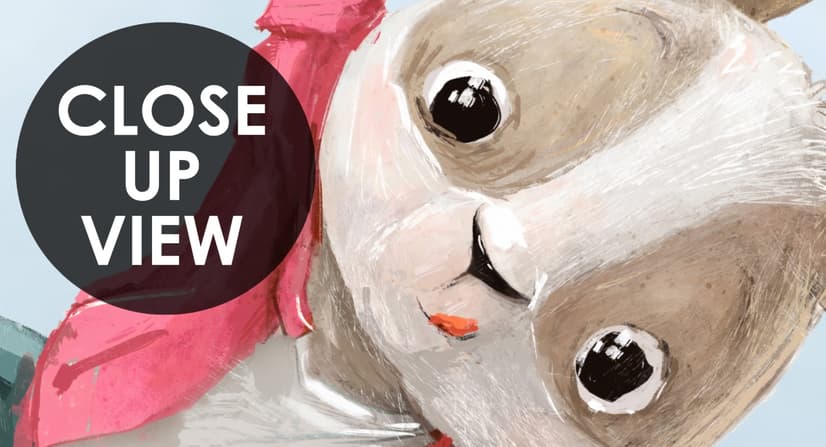 Süße fliegende Panda & Tiere Kinderzimmer-Fototapete