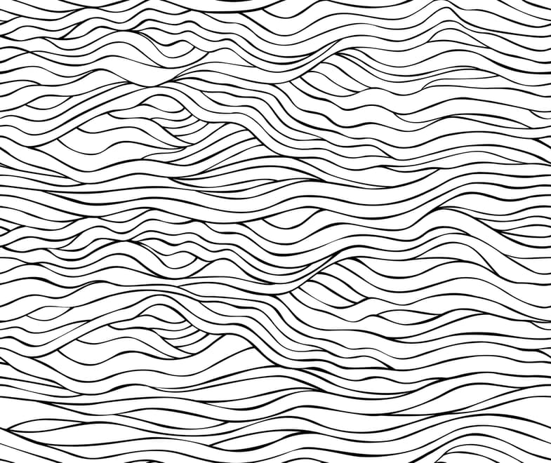 Papier peint abstrait minimaliste noir et blanc