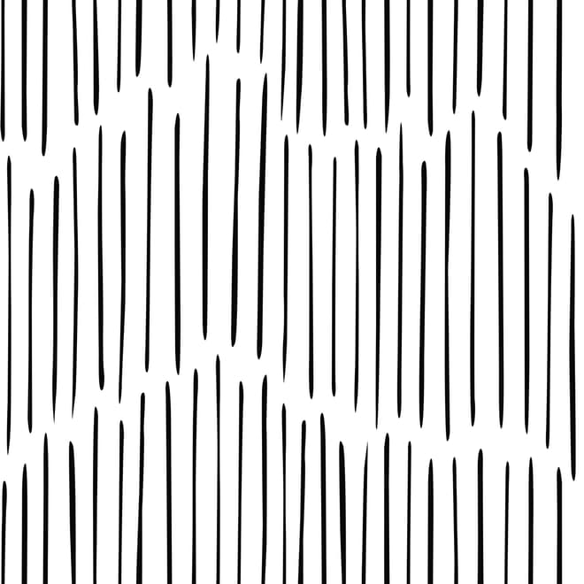 Papier peint panoramique noir et blanc minimaliste avec lignes chevron