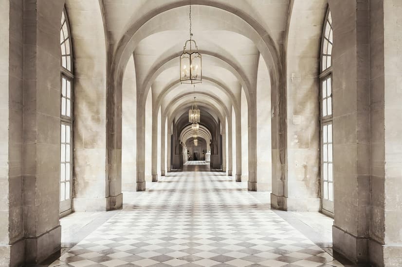 Arch Corridor Wallpaper Mural