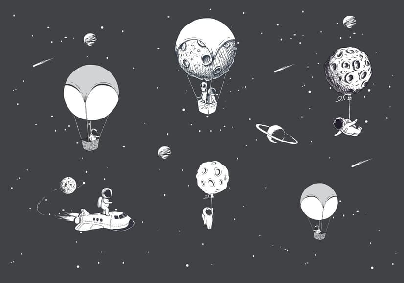 For Kids Astronaut Wallpaper Wallpaper Mural