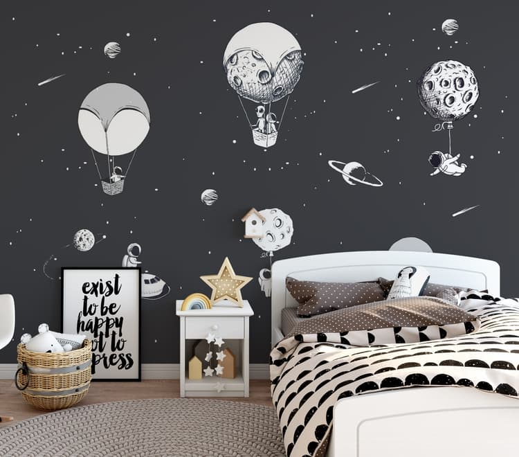 Fototapeten für Kinder Astronauten Tapete