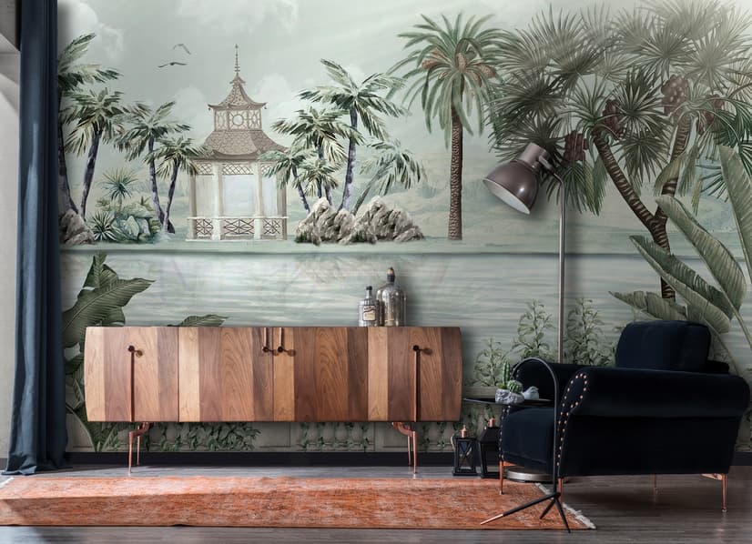 Exotic Landscape Wallpaper Mural