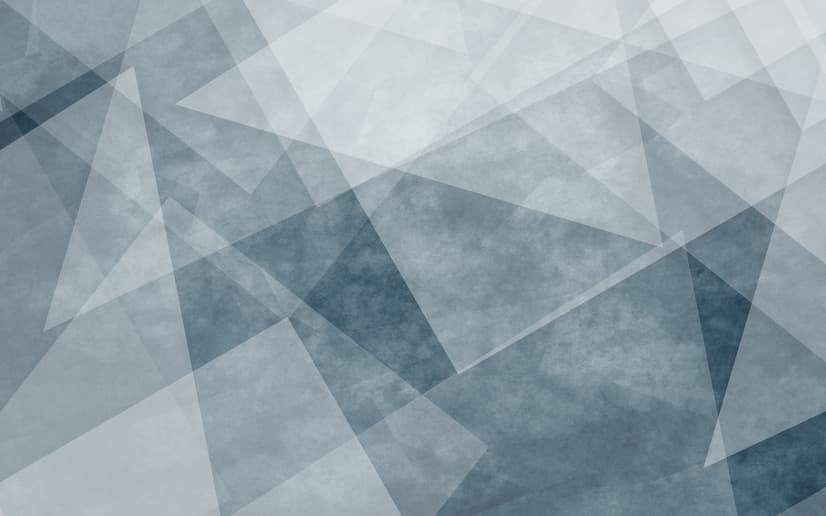 Indigo Style Watercolor Geometric Wallpaper Mural