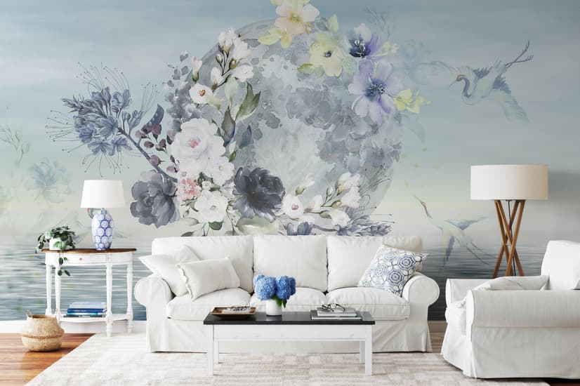 Blossom Bouquet Wallpaper Mural