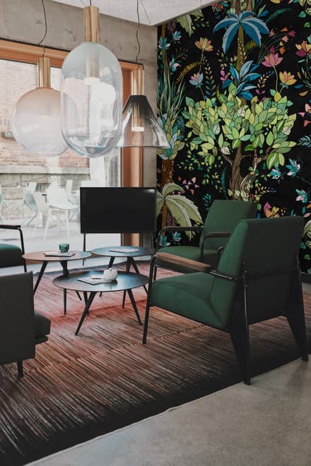 Vintage Big Tree Forest Wallpaper Mural