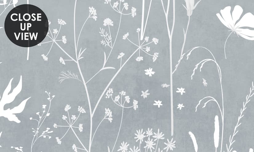 Fototapeten im Bohemian-Stil mit neutralen Wildblumenfarben