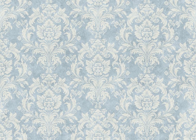 Vintage Damask Pattern Design Wallpaper