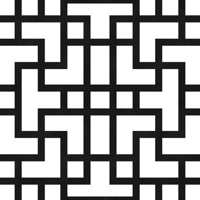 Modern Geometric Maze Wallpaper - STYLE 2