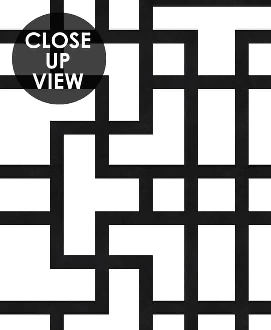 Modern Geometric Maze Wallpaper - STYLE 2