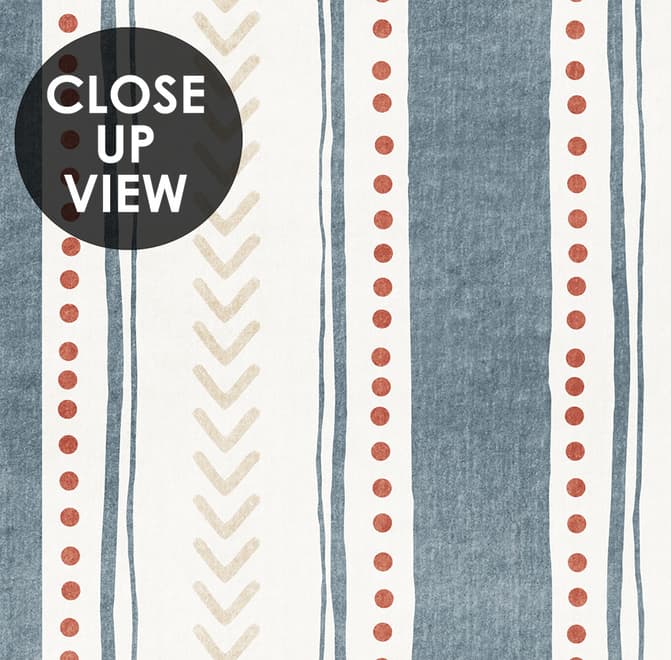 Playful Nursery Stripe Lines Wallpaper Mural