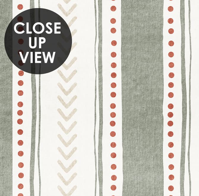 Playful Nursery Stripe Lines Wallpaper Mural