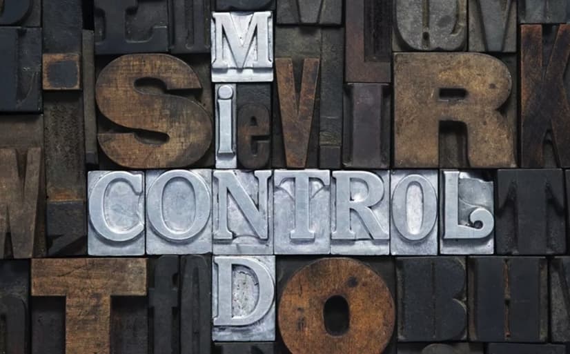 Mind Control Poster Wallpaper Mural
