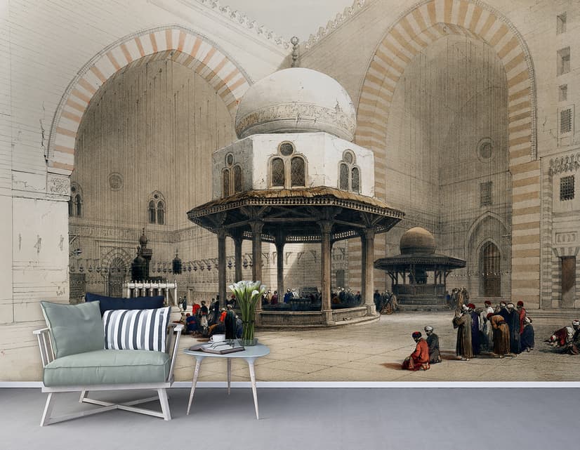 Old Egypt Historical Palace Wallpaper Mural