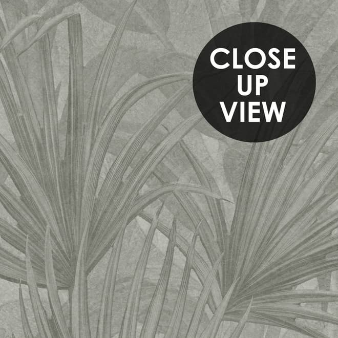 Monochrome Tropische Botanische Fototapete