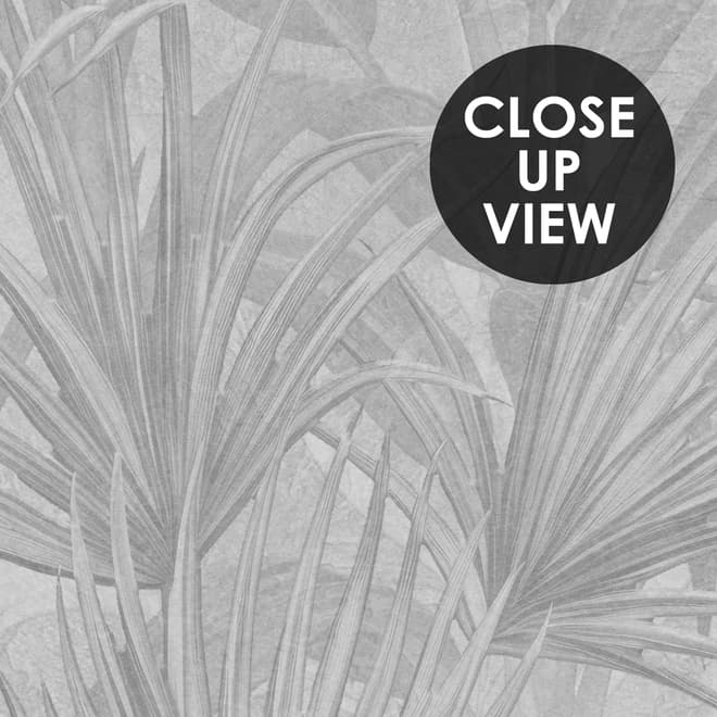 Monochrome Tropische Botanische Fototapete
