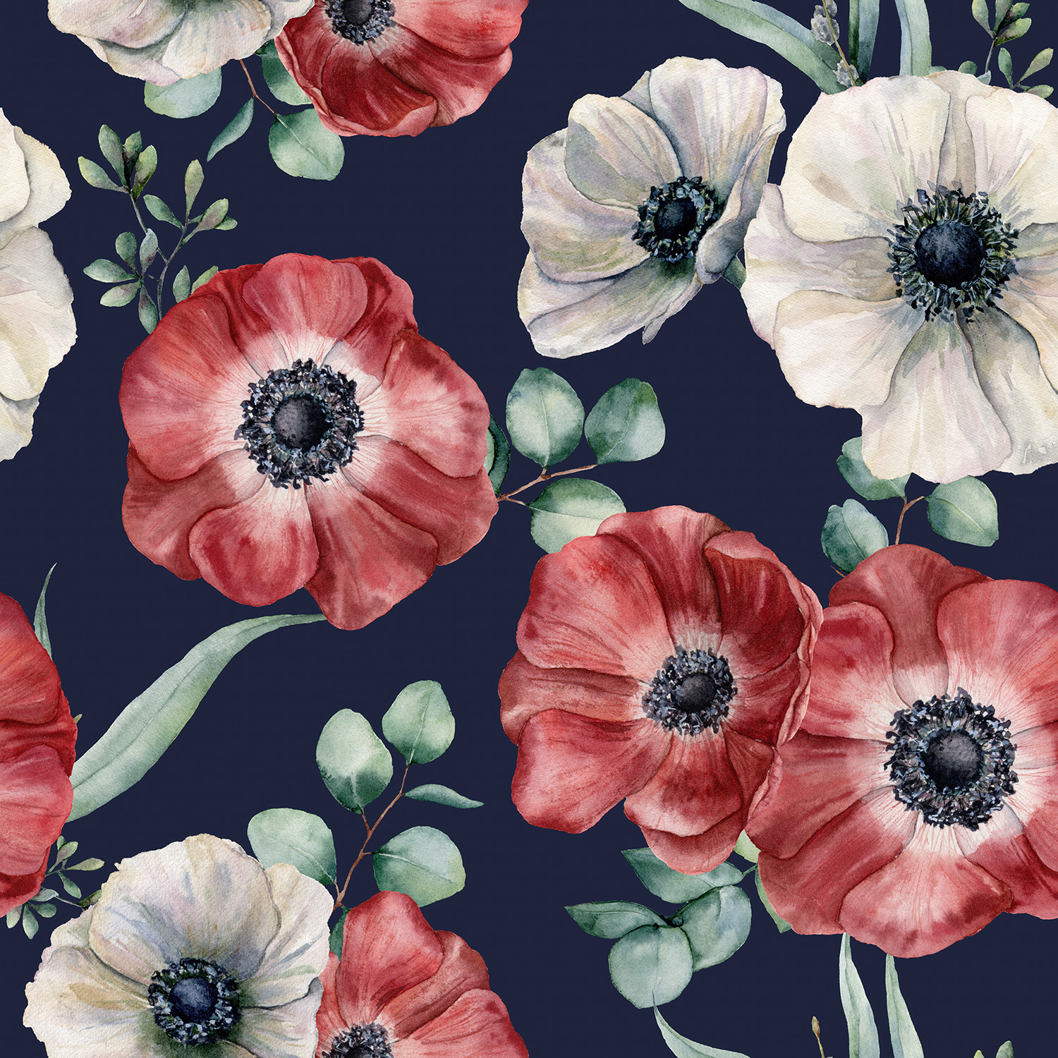 Klatschmohn Blumen Fototapete