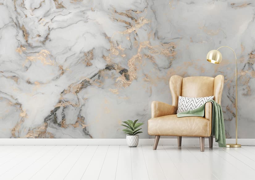 Abstract Marble Wallpaper Mural