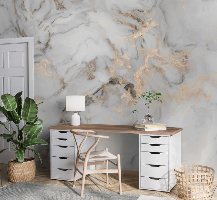 Abstract Marble Wallpaper Mural