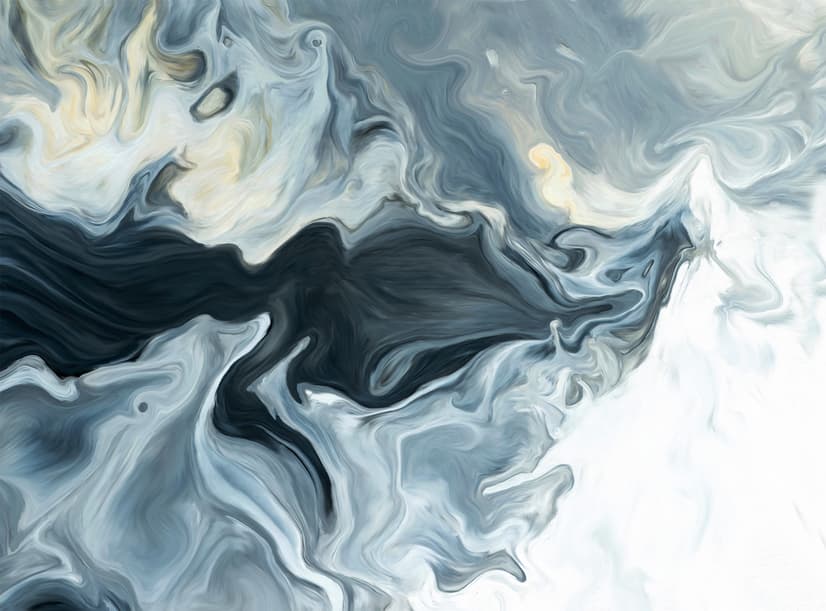 Abstrakte Aquarell-Stil Dunkle Marmor Fototapete